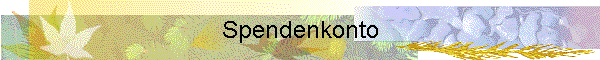 Spendenkonto